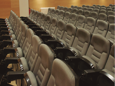 Butacas después del retapizado